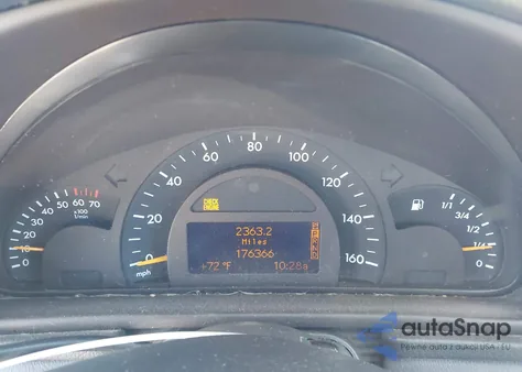 2004 Mercedes-Benz C 230 Kompressor Sport/Sport from USA, damaged, VIN WDBRF40J74A583591